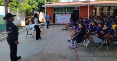 IMPARTE GUARDIA ESTATAL DE GÉNERO PLÁTICAS CONTRA EL BULLYING A ESTUDIANTES DE GÜEMEZ