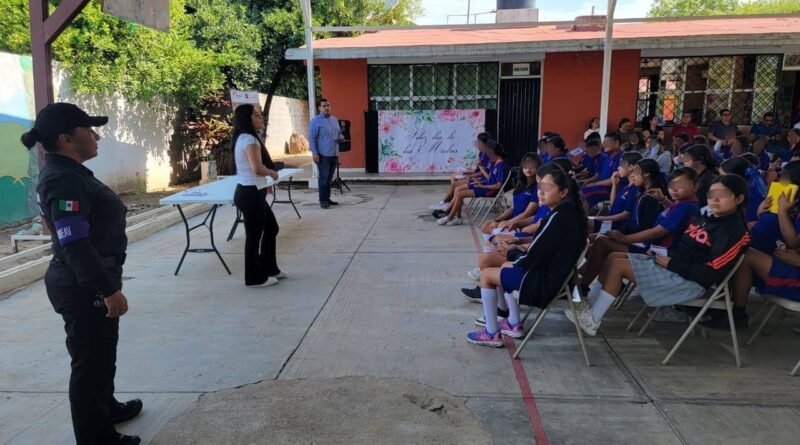 IMPARTE GUARDIA ESTATAL DE GÉNERO PLÁTICAS CONTRA EL BULLYING A ESTUDIANTES DE GÜEMEZ