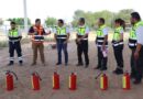 CAPACITAN A BRIGADISTAS DE LA TORRE BICENTENARIO EN MEDIDAS DE SEGURIDAD